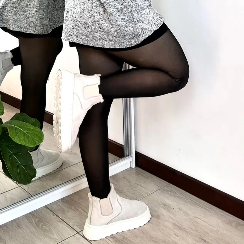 Kit Pantimedias Cancán Forradas Translúcidas (Compra 1 y llevate 2) 🔥